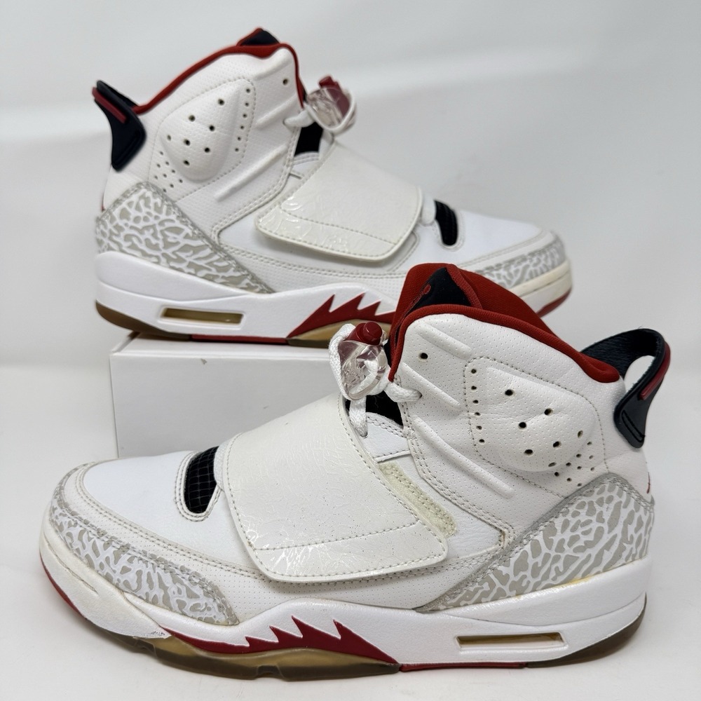NIKE AIR JORDAN SON of MARS Fire Red Basketball Shoes Size 8 US 512245-112